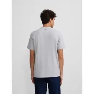 T-shirt med flocktryck Silbon image-5