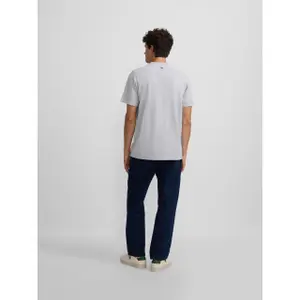 T-shirt med flocktryck Silbon image-4