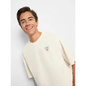 T-Shirt mit lässigem Schnitt mit dem Motiv "the perfect set". Silbon image-6