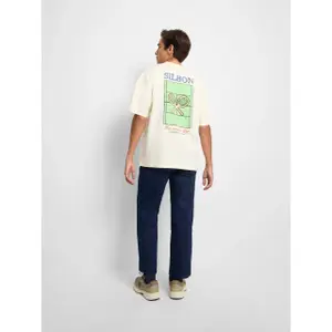 T-Shirt mit lässigem Schnitt mit dem Motiv "the perfect set". Silbon image-4