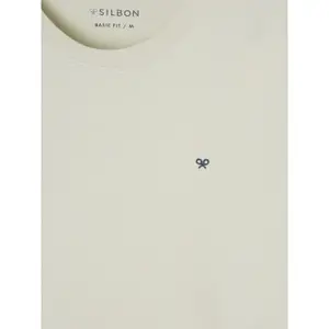 T-Shirt mit Mini-Logo Silbon image-5