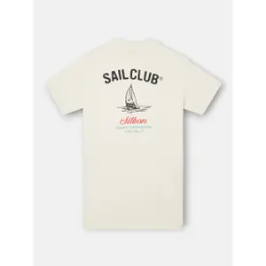 T-Shirt mit Segelclub-Motiv Silbon image-3