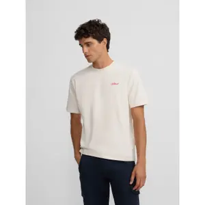 T-Shirt mit Segelclub-Motiv Silbon image-1