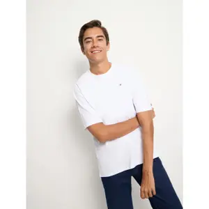 T-Shirt mit lockerem Schnitt und Druck auf dem Rücken Silbon image-1