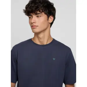 T-Shirt mit ethnischem Kreis Silbon image-6