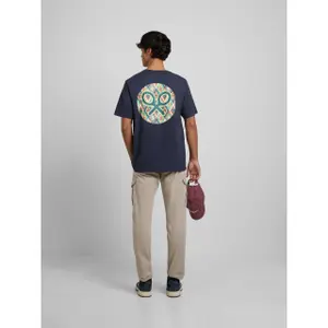 T-Shirt mit ethnischem Kreis Silbon image-4