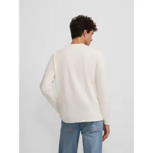 Langarm-T-Shirt mit mittlerem Logo Silbon image-4