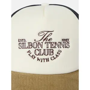 Trucker-Cap mit "Tennis Club"-Druck Silbon image-2