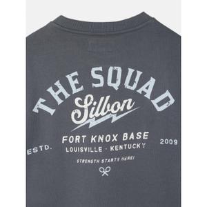 Felpa classic con stampa The Squad Silbon image-6