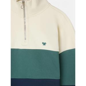 Sweatshirt con zip 1/2 e col alto Silbon relaxed fit image-2