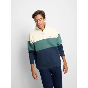 Sweatshirt con zip 1/2 e col alto Silbon relaxed fit image-3