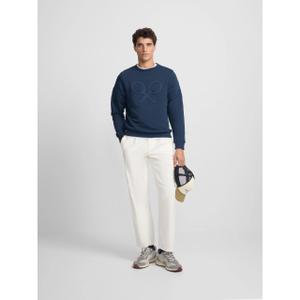 Sweatshirt com padrão de raquete em relevo Silbon image-1