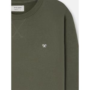 Felpa con ricamo di mini-raquetta sul petto Silbon image-2