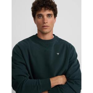 Felpa con ricamo di mini-raquetta sul petto Silbon image-5