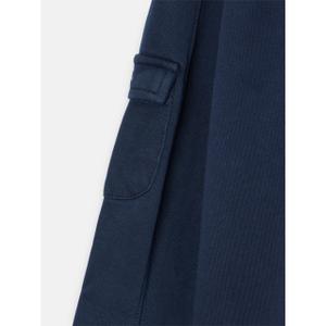 Felpa in cotone tinta dopo la lavorazione Silbon dye relaxed fit image-2