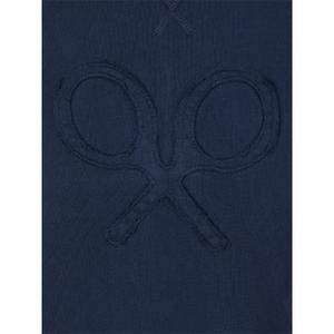 Felpa in cotone tinta dopo la lavorazione Silbon dye relaxed fit image-3