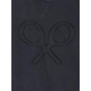 Felpa in cotone tinta dopo la lavorazione Silbon relaxed fit image-3