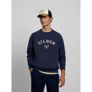 Felpa con motivo racchetta da tennis Silbon image-3