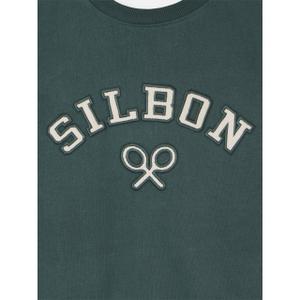 Felpa con motivo racchetta da tennis Silbon image-2