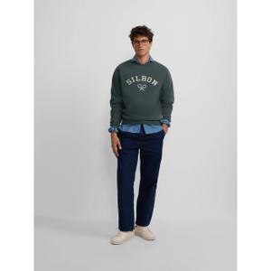 Felpa con motivo racchetta da tennis Silbon image-6