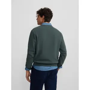 Tennis racket patterned sweatshirt Silbon image-5