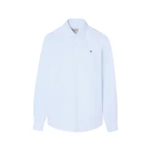 Camicia a maniche lunghe in tessuto oxford a righe Silbon