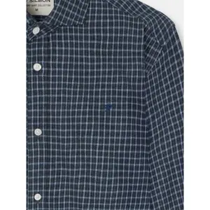 Långärmad rutig skjorta Silbon image-4