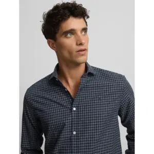 Långärmad rutig skjorta Silbon image-5