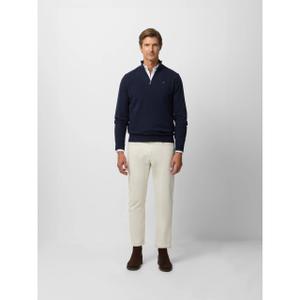 Pull col alto 1/4 zip in misto lana Silbon image-3