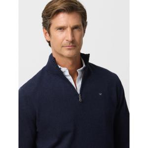 Pull col alto 1/4 zip in misto lana Silbon image-6