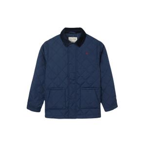 Children's puffer jacket with velvet collar Silbon