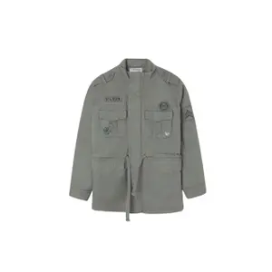 Children's cotton military jacket Silbon image-0