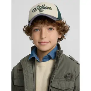 Children's cotton military jacket Silbon image-6