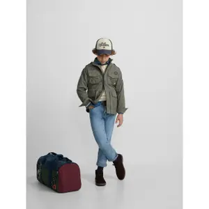 Children's cotton military jacket Silbon image-3