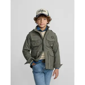 Children's cotton military jacket Silbon image-4
