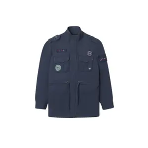 Children's cotton military jacket Silbon image-0