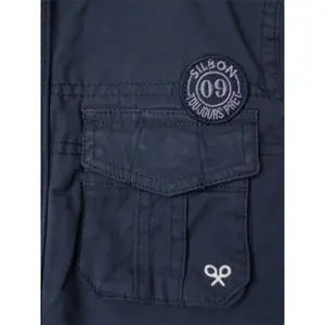 Children's cotton military jacket Silbon image-1