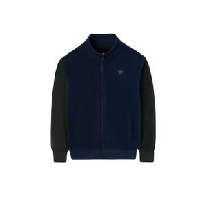 Polaire zippée avec détails contrastants enfant Silbon