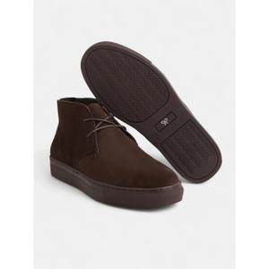 Suede lace-up ankle boots Silbon image-5