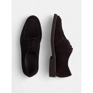 Klassieke suède veterschoenen Silbon image-3