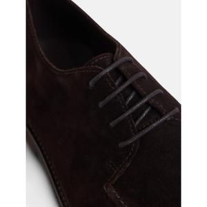 Klassieke suède veterschoenen Silbon image-4