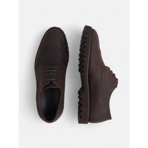 Geperforeerde klassieke kalfsleren derby's Silbon image-3