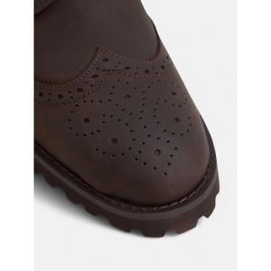 Geperforeerde klassieke kalfsleren derby's Silbon image-6