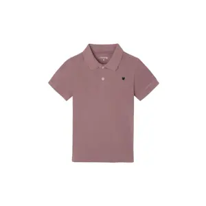 Embroidered classic polo for kids Silbon image-0