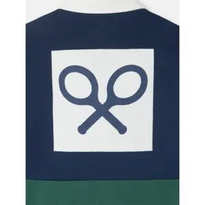 Children's long-sleeve cotton rugby polo Silbon image-2