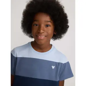 Children's striped T-shirt Silbon image-5