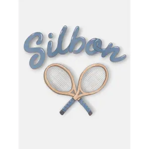 Kids' racket print sweatshirt Silbon image-2