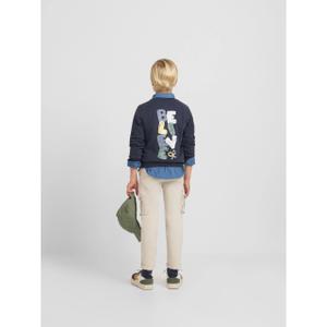 Printed sweatshirt with "believe" on the back for kids Silbon image-6