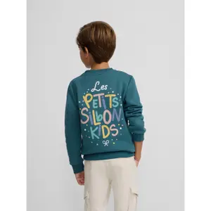 Printed sweatshirt "Little Silbon Kids" enfant Silbon image-6