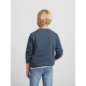 Printed good vibes sweatshirt for kids Silbon image-4